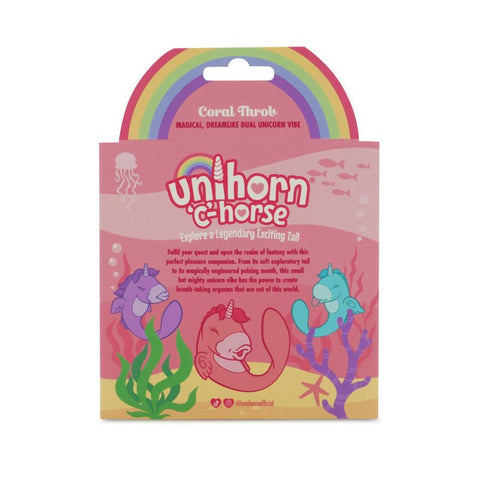 Ocean Peak Unihorn C-Horse – Soft Silicone Tail Oscillating Tongue Vibrator > Vibrators > Unconventional