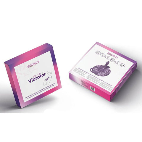 Bouncy Bliss Sit On Vibrator (Purple) – Hands-Free Vibrator Vibrating Pads