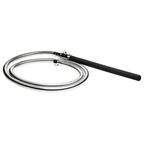 Ez Flow Silicone Shower Enema Set for Comfortable and Effective Cleaning Silver Douches