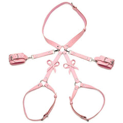 Bondage Harness with Bows M/L