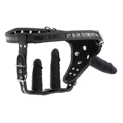 Double Penetration Strap On Harness