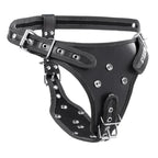 Double Penetration Strap-On Harness – Adjustable Triple Dildo Harness > Dildos > Strap On Harnesses