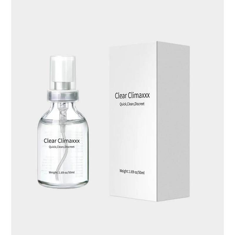 Clear Climaxxx Jizz Remover 50ml Adult Care Spray Adult Toy Cleaner