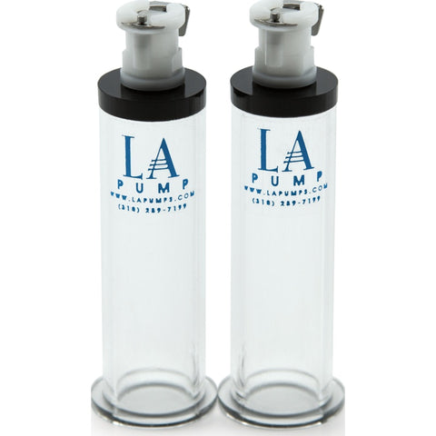 Nipple Enlargement Cylinders Pair 16mm Diameter Adult Sex Toy Clear Nipple Suckers