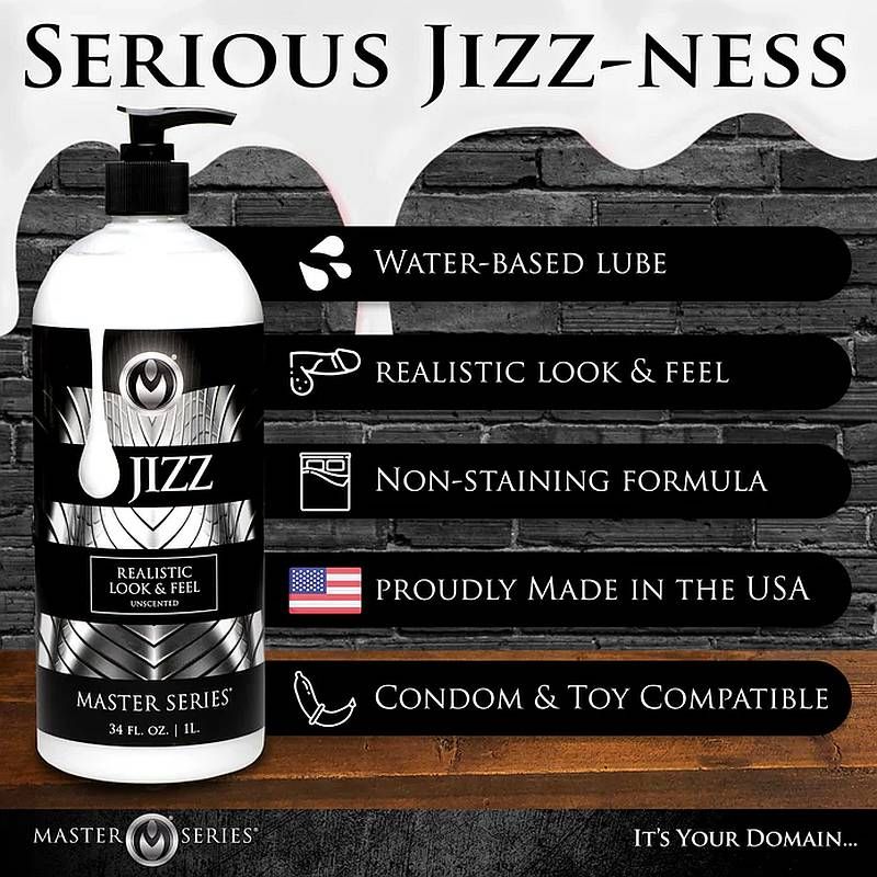 Jizz Unscented Water Based Lubricant 34 Ounce (1 liter) > Lube > Speciality Exempt