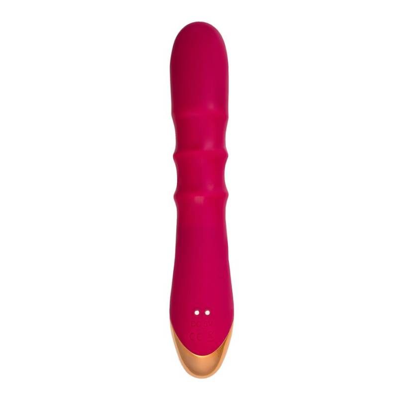 JOS Tenty (Velvet Silicone) – Rechargeable Rabbit Vibrator with Moving Shaft Rings > Vibrators > Ladies > Rabbit