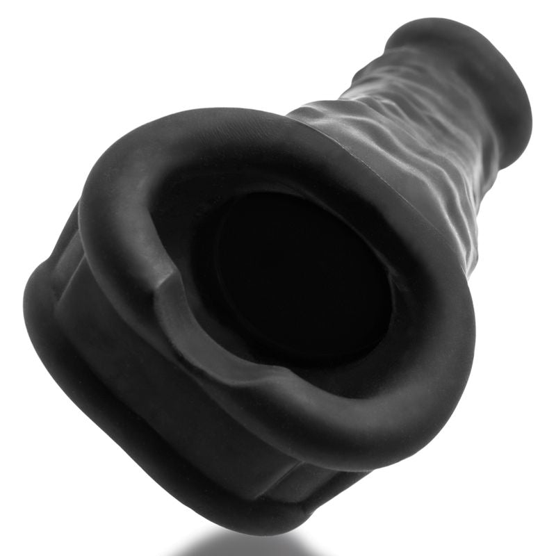 Muscle Ripped Inner Ribbed Velvet-Smooth Night 9.25 Inch Cock Sheath > Sex Toys For Men > Penis Sleeves