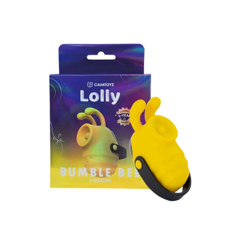 Camtoyz Bumble Bee Lolly Vibrator – Compact Vibrating Toy > Vibrators > Finger Vibrators