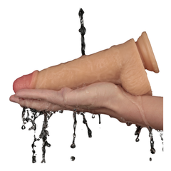 8in Vibrating USB Power Basics Cock Dongs Realistic