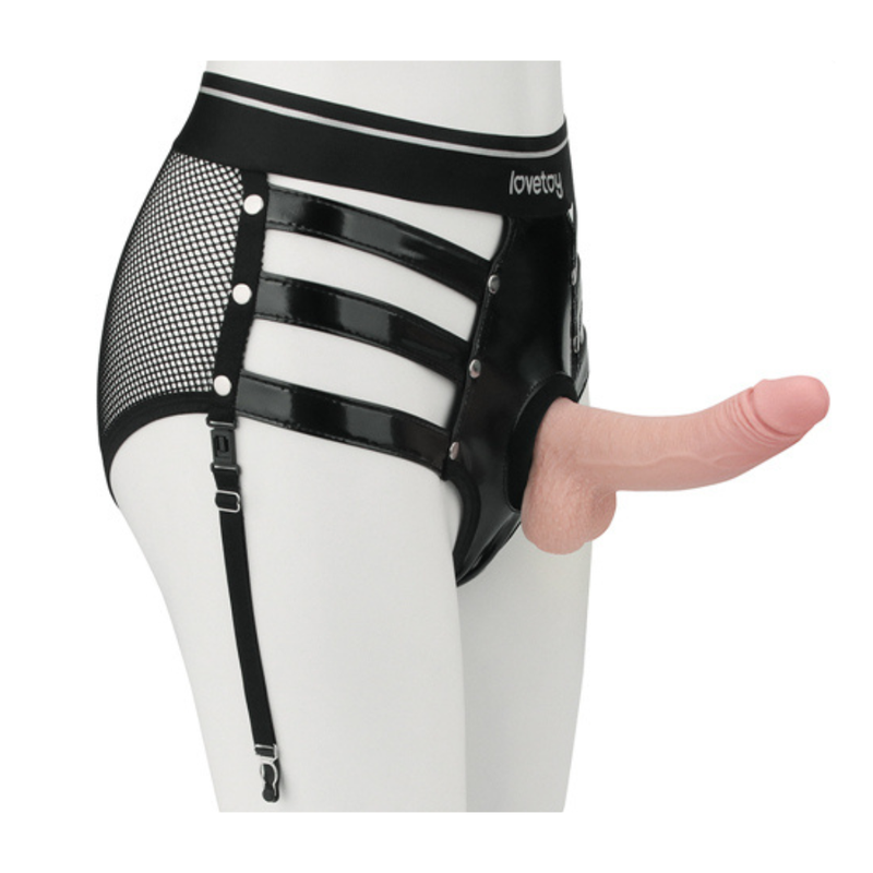 Iconic Harness Strap on Set (M/L) > Dildos > Strap On Harnesses