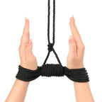 Rebellion Reign Ebony Silky Bondage Rope – 10 Meter Rope > Bondage Gear > Rope