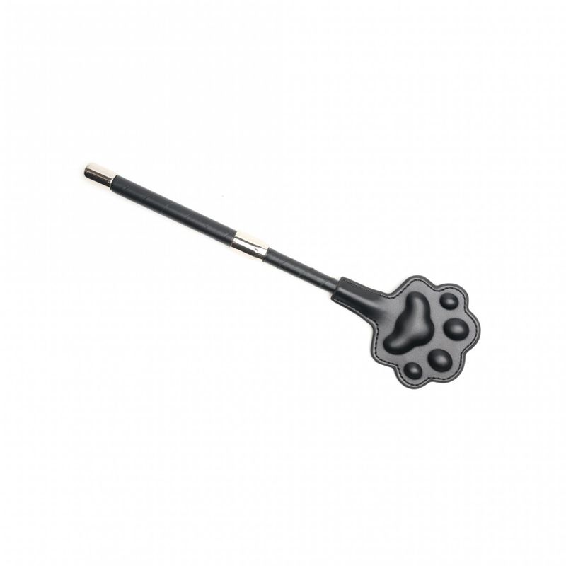 Vegan 4 Piece Interchangeable Tip Crop Set for Creative BDSM Play Whips & Paddles