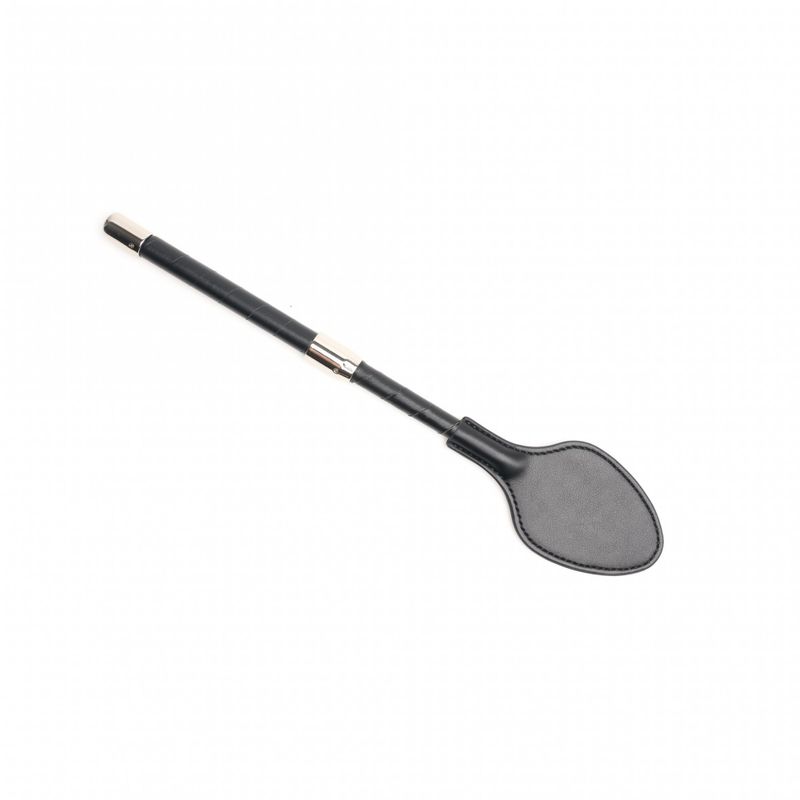 Vegan 4 Piece Interchangeable Tip Crop Set for Creative BDSM Play Whips & Paddles