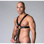 Neoprene Full Harness Convertible Stretch Material Harness > Clothes > Mens Harnesses