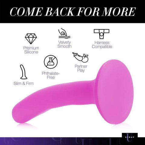 Silicone Strap-On Dildo Small – Velvet-Soft Shaft Dildo
