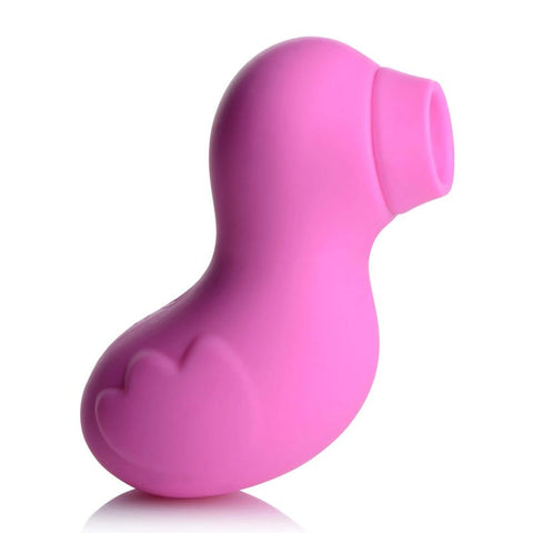 Sucky Ducky Silicone Clitoral Stimulator Pink Pink Suction Stimulator