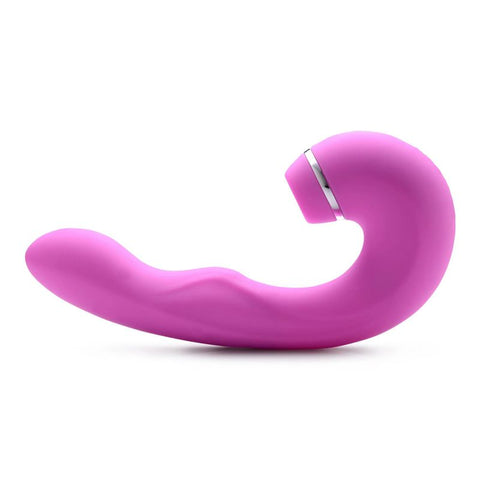 Inmi Shegasm 5 Star Tapping G-Spot Vibe with Suction Pink Vibrators