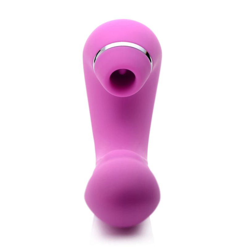 Inmi Shegasm 5 Star Tapping G-Spot Vibe with Suction Pink > Sex Toys For Ladies > G-Spot Vibrators