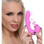 Inmi Shegasm 5 Star Tapping G-Spot Vibe with Suction Pink > Sex Toys For Ladies > G-Spot Vibrators
