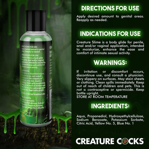 Creature Slime by Creature Cocks 118ml Water Based Lubricant > Lube > Speciality