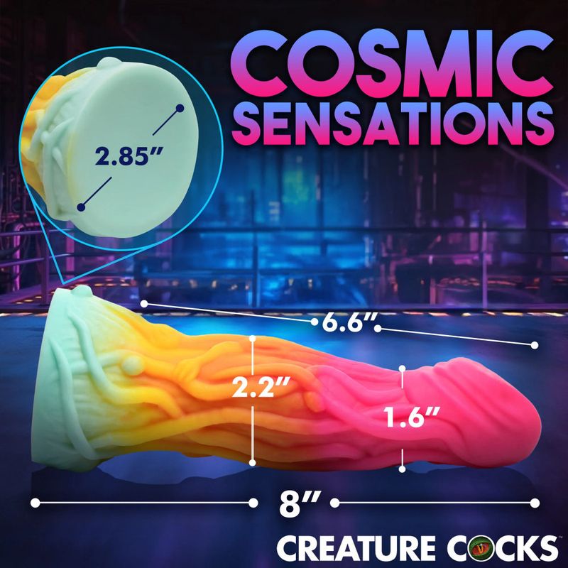 Shape Shifter Alien Silicone Dildo 7 Inch Green Fantasy Dongs