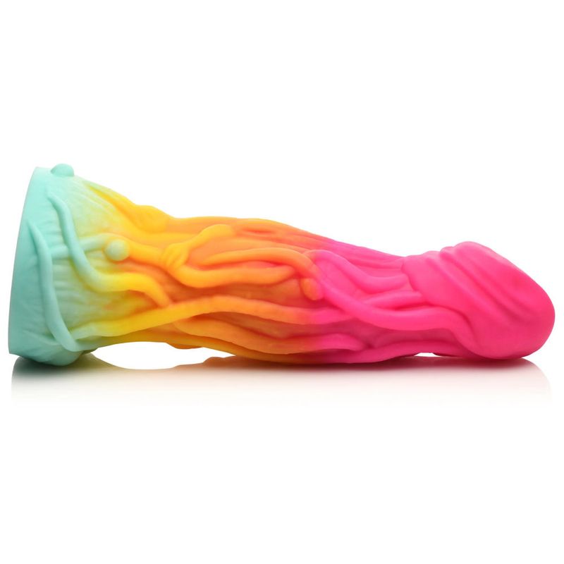 Shape Shifter Alien Silicone Dildo 7 Inch Green Fantasy Dongs