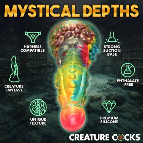 Majestic Merman Silicone Dildo in Vibrant Colors Fantasy Dongs