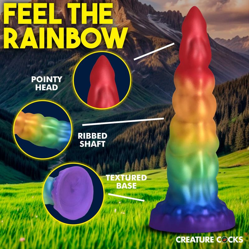 Magic Rider Unicorn Silicone Dildo for Fantasy Play Fantasy Dongs