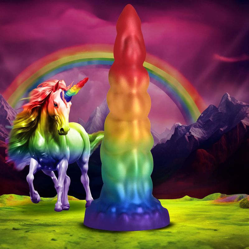 Magic Rider Unicorn Silicone Dildo for Fantasy Play Fantasy Dongs