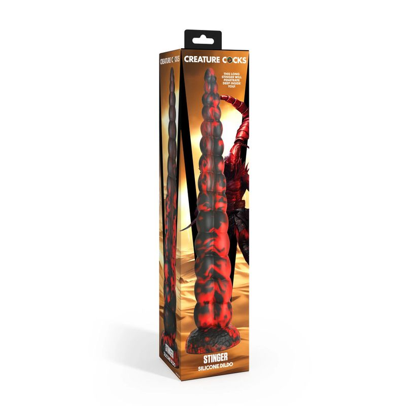 Stinger Silicone Dildo in Vibrant Color 6 Inches Fantasy Dongs