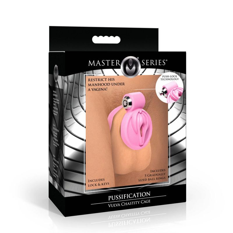 Master Series Pussification Vulva Chasity Cage > Bondage Gear > Male Chastity