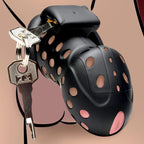 Lock Down Adjustable Chastity Cage with Secure Locking Mechanism for Men > Bondage Gear > Male Chastity