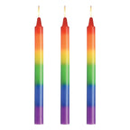 Master Series Pride Rainbow Drip Candles Set of 3 Coloured > Candles > Drip
