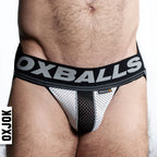 Oxballs Airmesh Swagger (Tar Black) – Comfortable Jockstrap > Clothes > Jockstraps