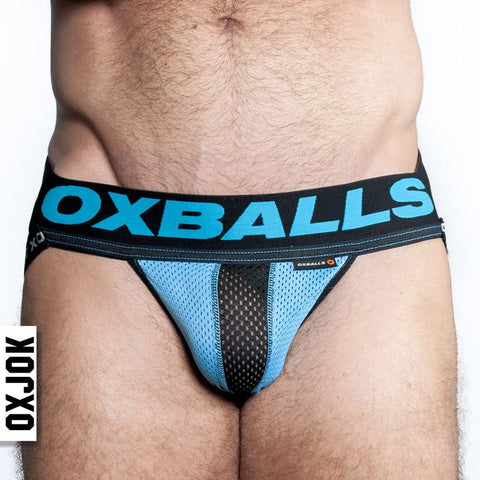 Oxballs Airmesh Swagger Jockstrap Tar Black Jockstraps