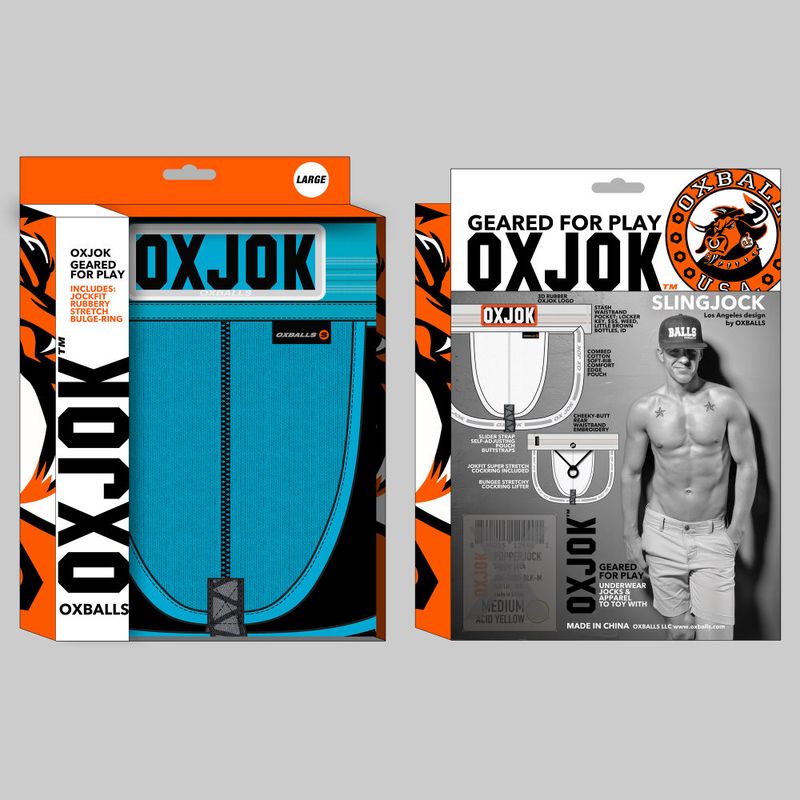 Oxballs Slingjock Upthrust Slider-Strap Jock (Black Iron) – Comfortable Men's Jockstrap > Clothes > Jockstraps