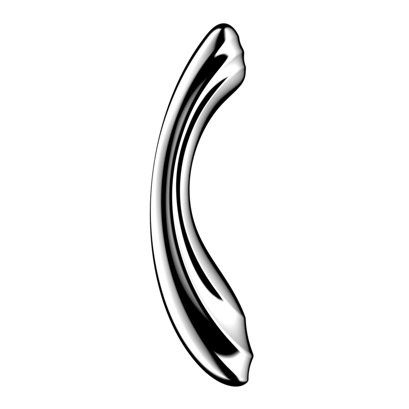 Satisfyer Pure Gravity 2 Stainless Steel 21cm Dildo Chrome > Dildos > Neutral Dildos