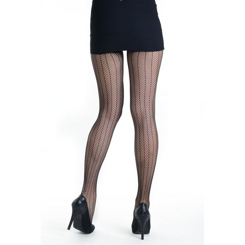 Killer Legs Sensual Arrow Mesh Tights (Black) – Luxury Fashion Tights > Clothes > Hosiery > Pantyhose & Tights