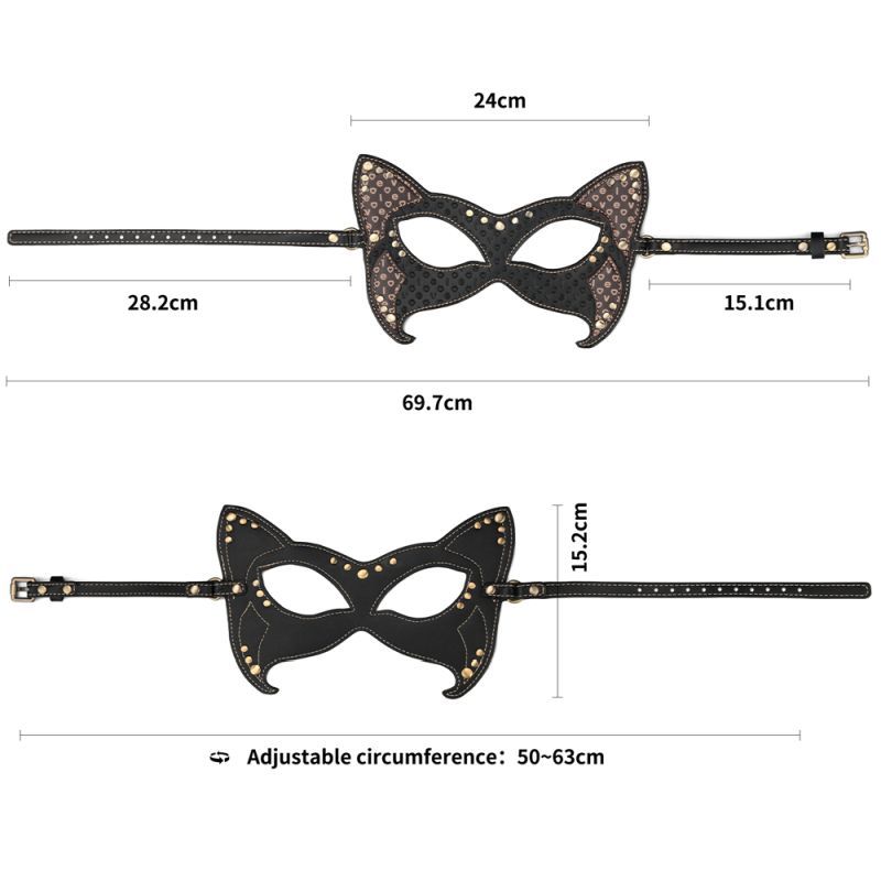 Rebellion Reign Cat Mask – Sensual Accessories > Bondage Gear > Masks