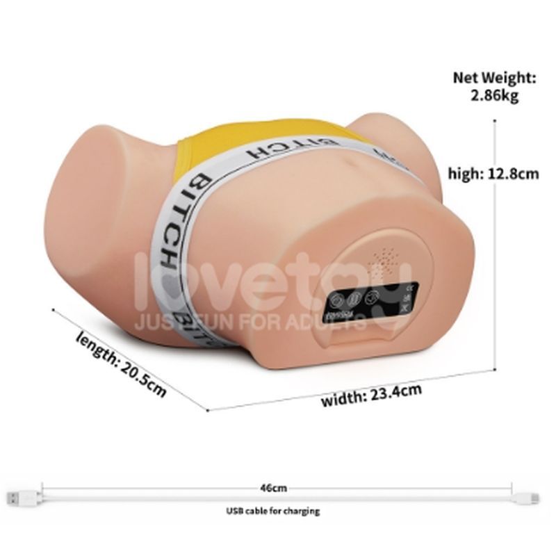 Streetgirls Sensation Pulse Flesh Masturbator With Thong Included – Realistic Masturbator Assturbators