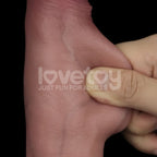 Sliding Skin Pro Dual Layer Silicone Dong 9 Inch – Advanced Medical-Grade Silicone Dong > Dildos > Realistic Dildos