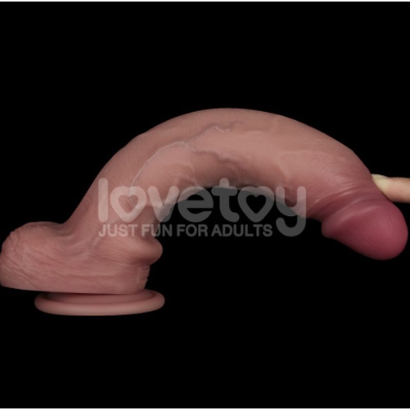Sliding Skin Pro II – Dual Layer Medical Grade Silicone 10 Inch Dong Dongs Realistic
