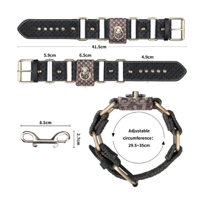 Deluxe Ankle Cuffs – Luxury PU Ankle Cuffs with Bronze Spikes > Bondage Gear > Restraints