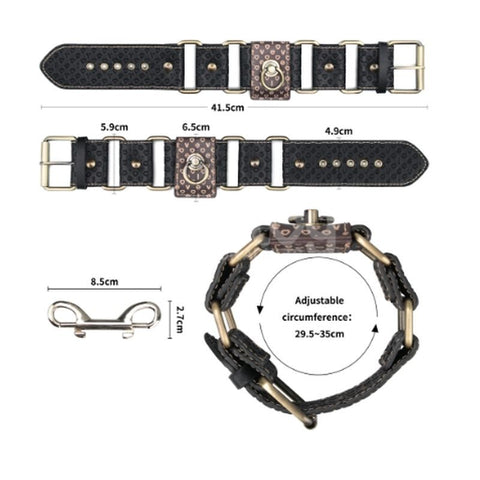 Rebellion Reign (Black) – Faux Leather Adjustable Ankle Cuffs > Bondage Gear > Restraints