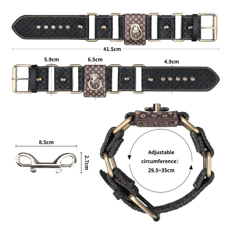 Deluxe Ankle Cuffs – Luxury PU Ankle Cuffs with Bronze Spikes > Bondage Gear > Restraints