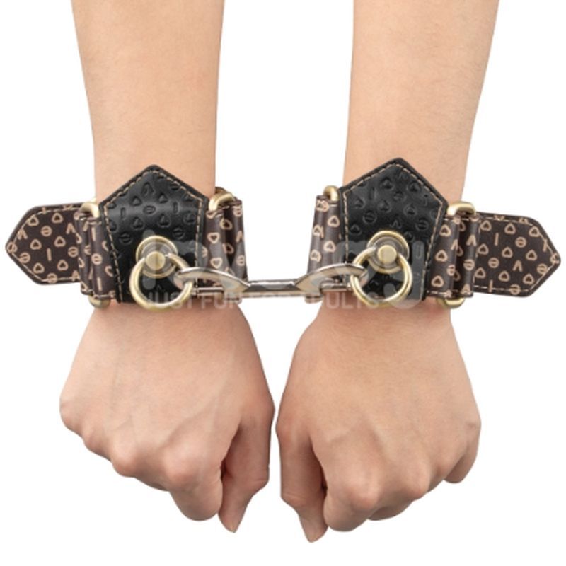 Rebellion Reign (Vintage Bronze) – Deluxe PU Handcuffs > Bondage Gear > Handcuffs