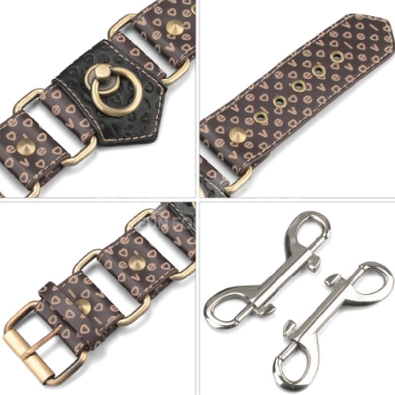 Deluxe PU Handcuffs With Vintage Bronze Spikes – Luxury Restraint Accessory > Bondage Gear > Restraints
