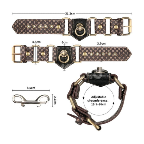 Rebellion Reign (Vintage Bronze) – Deluxe PU Handcuffs > Bondage Gear > Handcuffs