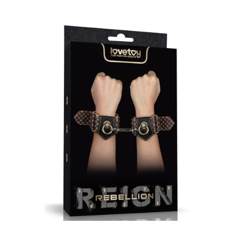 Rebellion Reign (Vintage Bronze) – Deluxe PU Handcuffs > Bondage Gear > Handcuffs