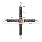Rebellion Reign Hogtie Set – Bronze Spiked Handcuffs and Ankle Cuffs Restraint Set > Bondage Gear > Restraints